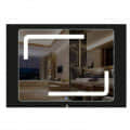 Corner Design Led Mirror with Touch Sensor - front_view
