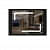 Corner Design Led Mirror with Touch Sensor - right_view