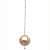 Fancy Hanging Tea Light Holder - top_view