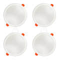 15W LED Slim Panel Light Round (Pack of 4) - photo