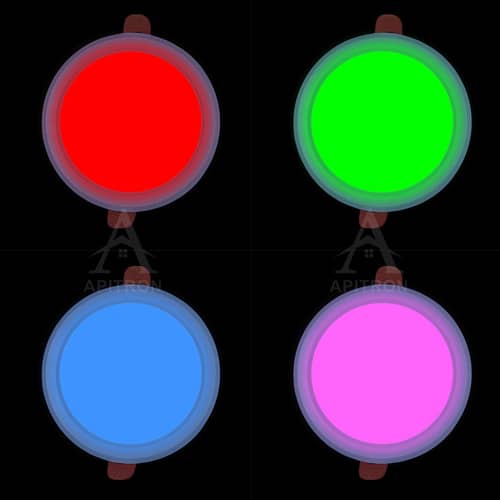 15W LED Slim Panel Light Round (Pack of 4)
