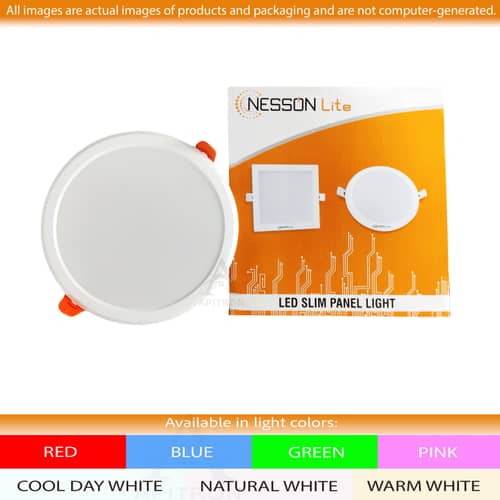 15W LED Slim Panel Light Round (Pack of 4)