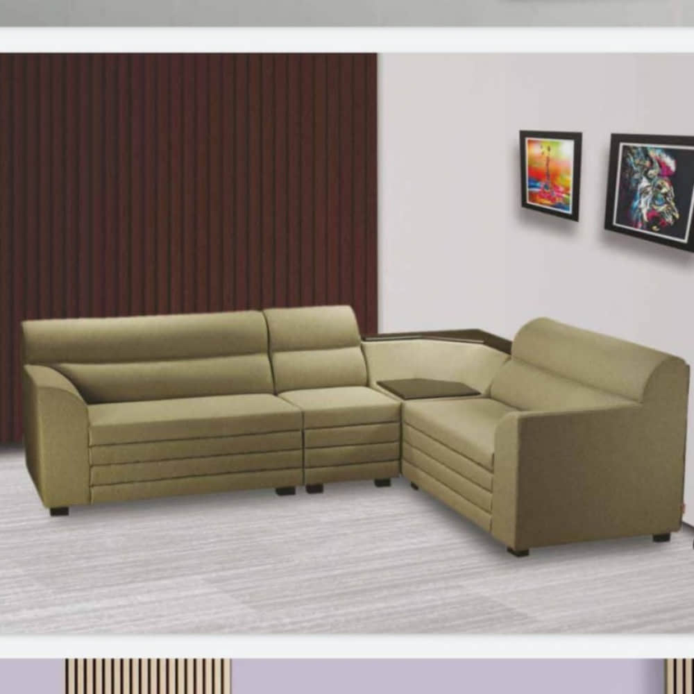 L shape corner sofa ( 6 seater ) - photo