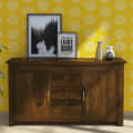 Teak Finish Wooden Sideboard - photo