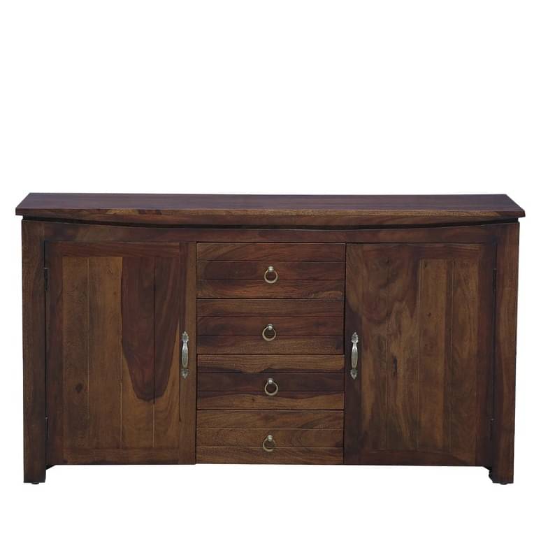 Teak Finish Wooden Sideboard