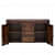 Teak Finish Wooden Sideboard - rear_view