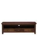 Solid Wood TV Console Table - front_view