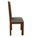 Tuscan JLO Café Chair In Brown Finish - rear_view