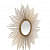 Decorative Flower Wall Mirror - front_view