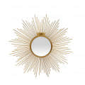 Decorative Flower Wall Mirror - top_view