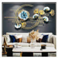 Iron Abstract Wall Art in Multicolor - photo