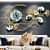 Iron Abstract Wall Art in Multicolor - rear_view