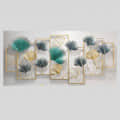 Wild Flora Metal Wall Art - rear_view