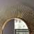 Golden Leaf Wall Mirror - front_view