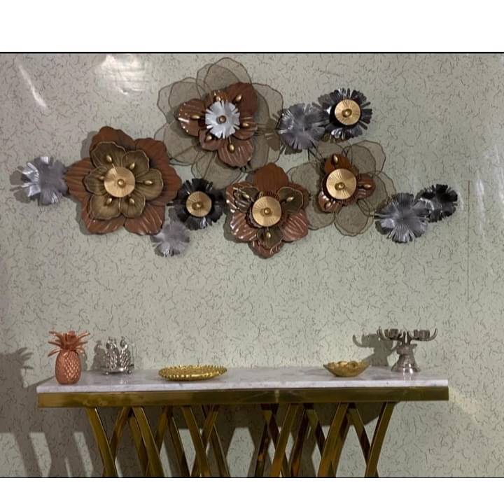 Iron Flower Metal Wall Art