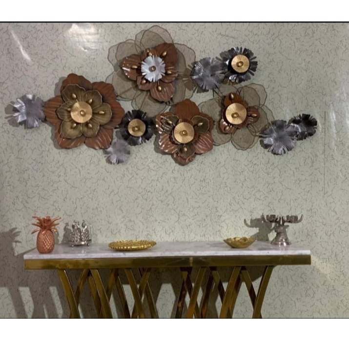 Iron Flower Metal Wall Art