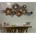 Iron Flower Metal Wall Art - front_view