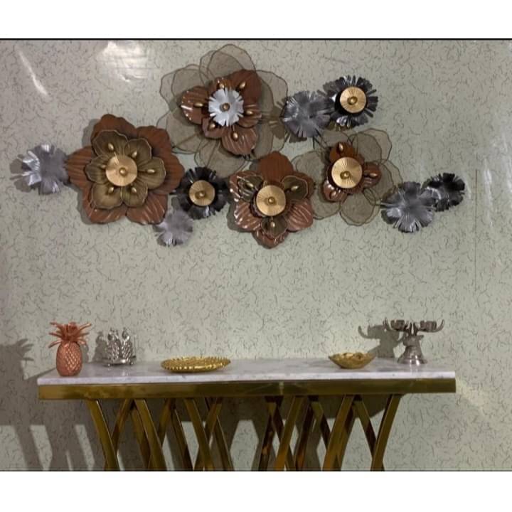 Iron Flower Metal Wall Art