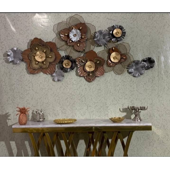 Iron Flower Metal Wall Art