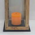 Wooden Lantern With Handle - rear_view