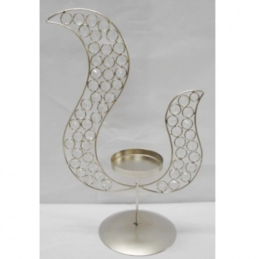 U Styled Crystal T-Light Holder - photo