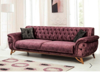 Chester 3 Seater Sofa - rear_view