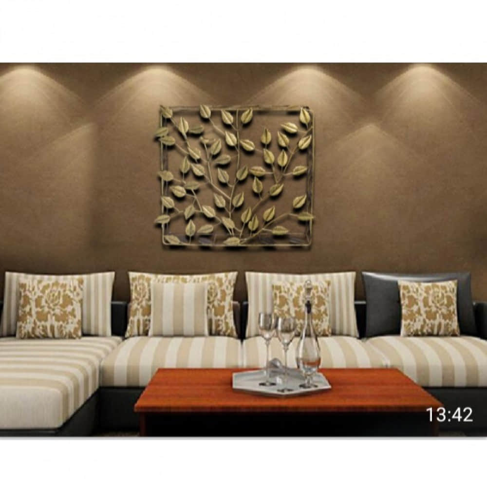 Leaf Metal Wall Art - photo