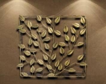 Leaf Metal Wall Art