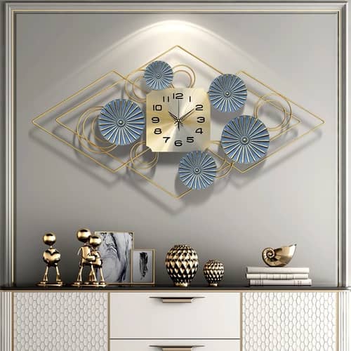 Antique Wall Clock Metal Wall Art