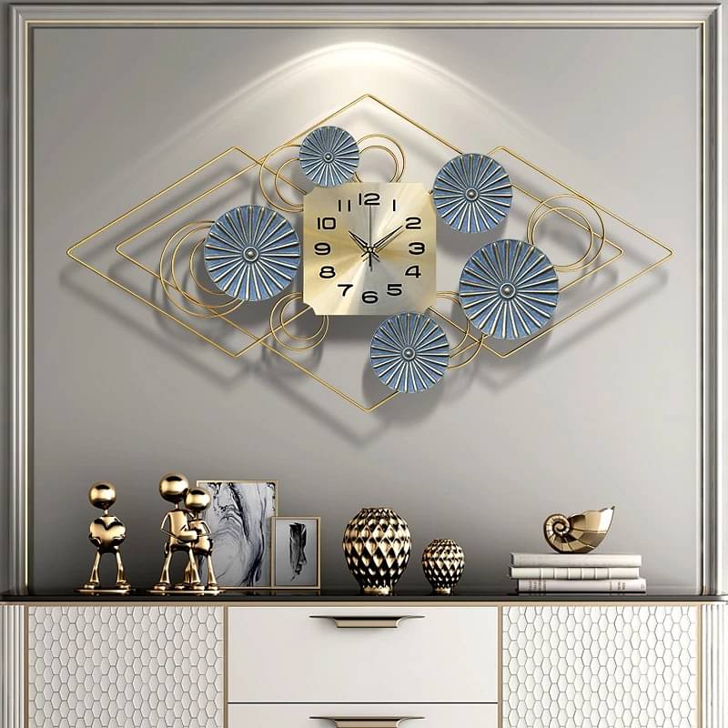 Antique Wall Clock Metal Wall Art