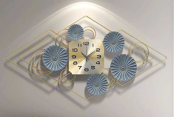 Antique Wall Clock Metal Wall Art