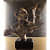 Nordic Dancer Couple Statue / Vintage Lover Sculpture / Handcrafted Abstract Figurine For Interior Design - front_view