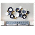 Lotus Leaves Metal Wall Art - photo