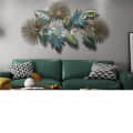 Leaf Pendant Metal Wall Art - photo