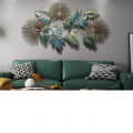 Leaf Pendant Metal Wall Art - top_view