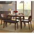 Apex Mangowood 4 Seater Dining Table - front_view