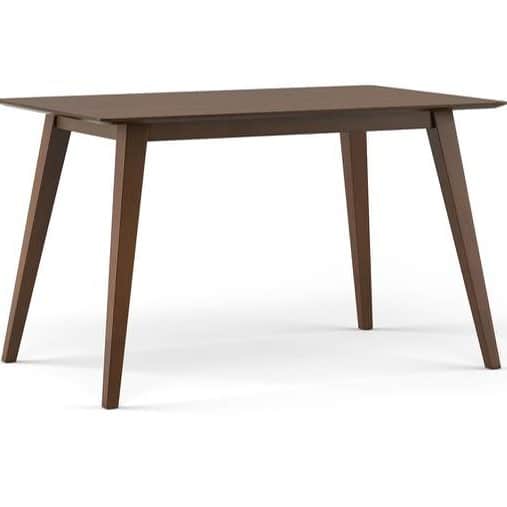 Apex Mangowood 4 Seater Dining Table - top_view