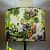 Monkey Print Drum Lampshade - photo