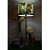 Monkey Print Drum Lampshade - right_view