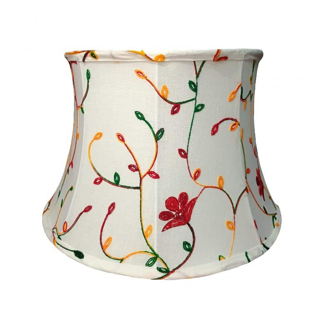 Embroidery Band Lampshade - photo