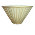 Pleaded Cone Lampshade - top_view