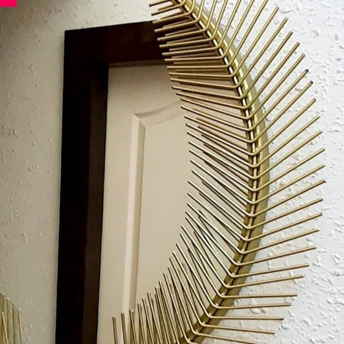 Decorative Leave Wall Mirror