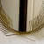 Decorative Leave Wall Mirror - top_view