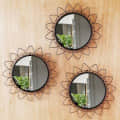 Decorative Wall Mirror (set of 3) - top_view