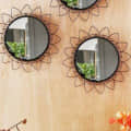 Decorative Wall Mirror (set of 3) - rear_view