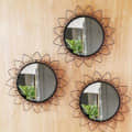 Decorative Wall Mirror (set of 3) - left_view