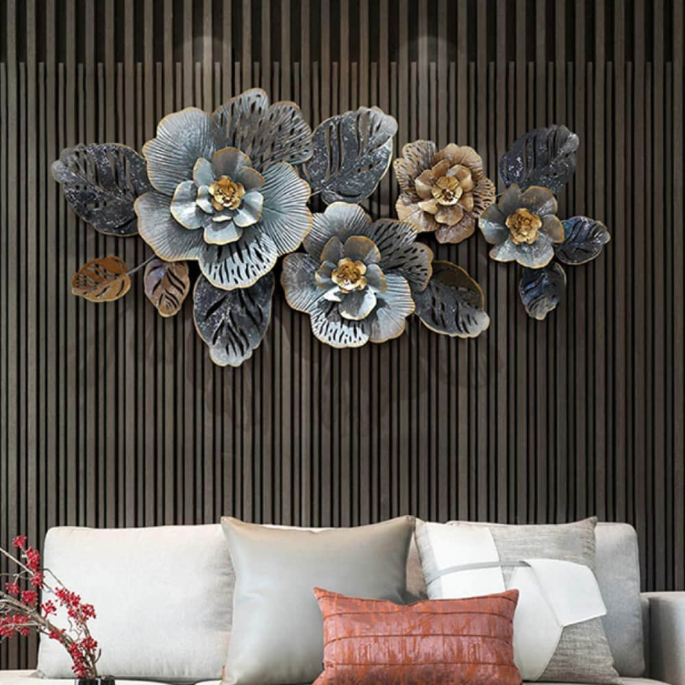 Tuberose Flower Wall Décor - photo