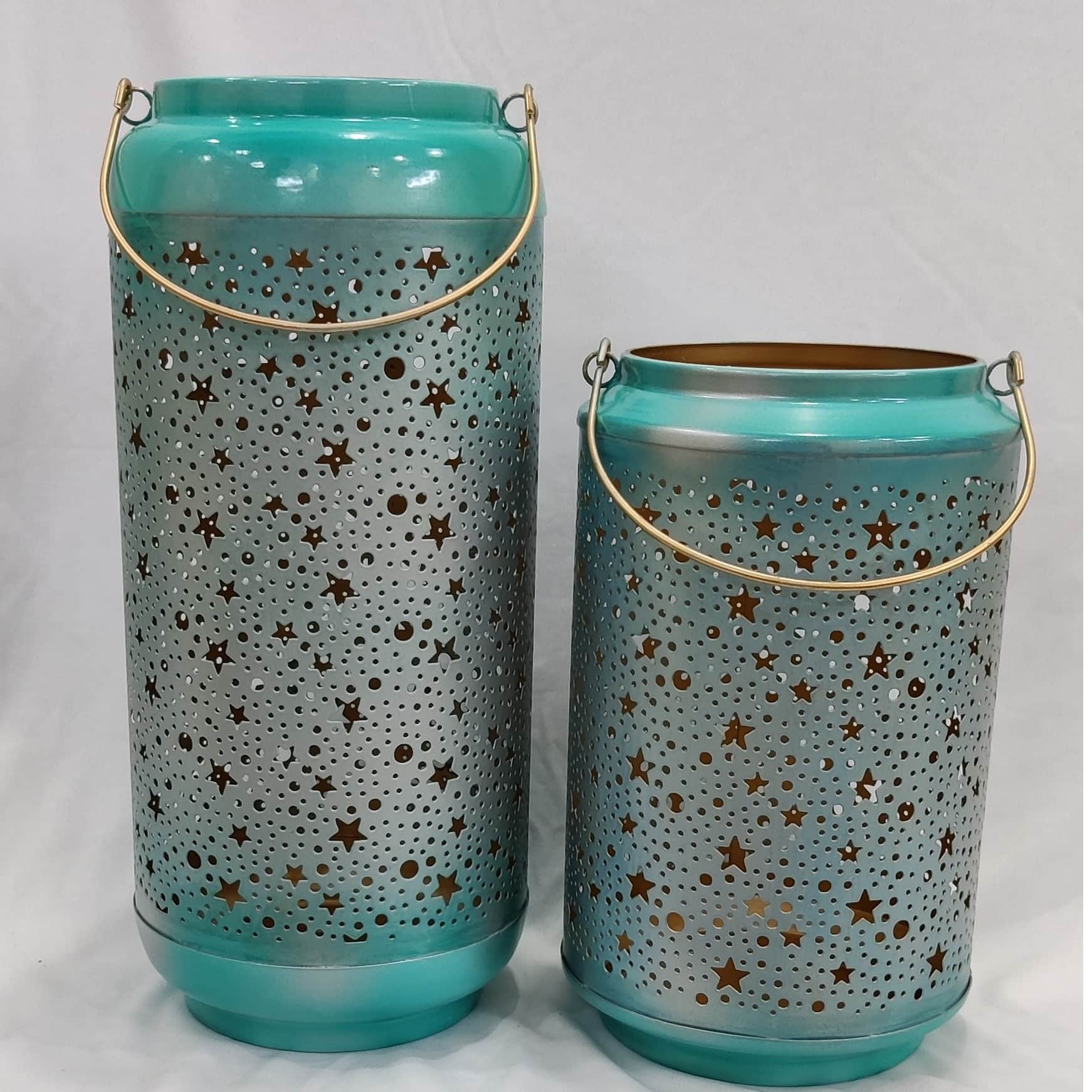Decorative Lanterns (Set of 2) - rear_view