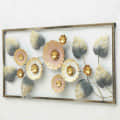 Iron Framed Leaf Wall Art - top_view