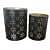 Fancy Tea Light Holder (Black, Pack of 2) - photo